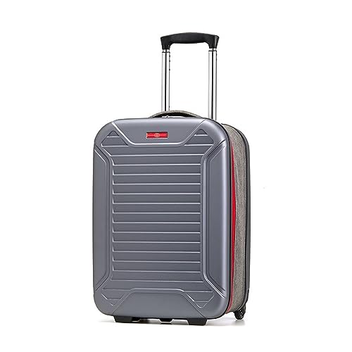BKRJBDRS Koffer, zusammenklappbarer Trolley-Koffer für Geschäftsreisen, Leichter Business-Reisekoffer, Schlichtes, modisches Gepäck, leicht zu tragendes Gepäck von BKRJBDRS