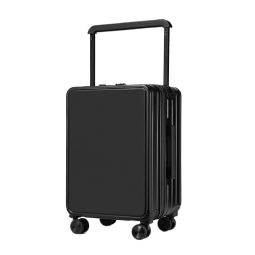 BKRJBDRS Koffer Doppelter vorderer, mittig breiter Trolley-Koffer für Männer und Frauen Passwort-Koffer Business-Boarding-Koffer Koffer von BKRJBDRS