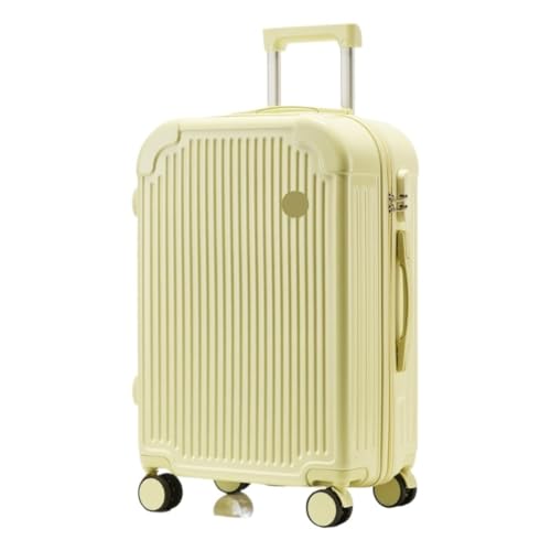 BKRJBDRS Koffer Empfohlener Koffer für Männer und Frauen, Stabiler und langlebiger Trolley, leiser Rollenkoffer für Bordkoffer von BKRJBDRS