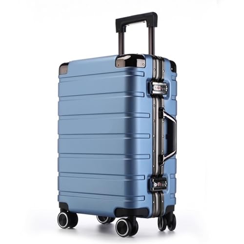 BKRJBDRS Koffer Gepäck Universal Wheel Trolley Case Passwort Koffer Einfacher Koffer Tragbarer Koffer Boarding Koffer von BKRJBDRS
