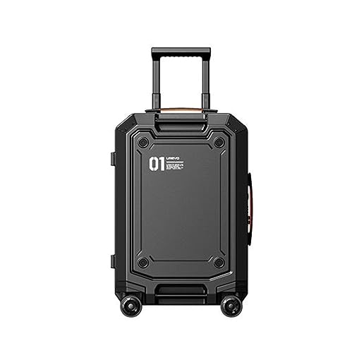 BKRJBDRS Koffer Gepäck mit großer Kapazität Robuster und langlebiger leiser Boarding-Trolley Passwortbox-Koffer Modisches Gepäck von BKRJBDRS