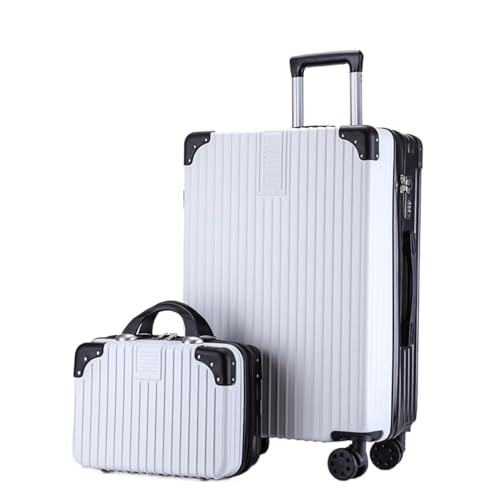 BKRJBDRS Koffer Gepäckset Koffer Trolley Koffer Passwortbox Großraum-Reisekoffer Tragbarer Koffer von BKRJBDRS