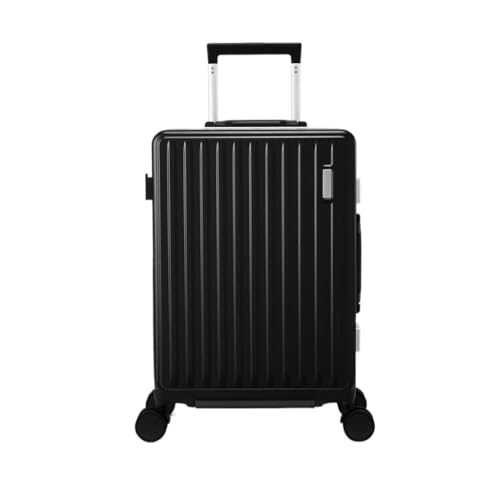 BKRJBDRS Koffer Kleiner, frischer 20-Zoll-Boarding-Koffer, kratzfester und verschleißfester Trolley, Koffer mit Aluminiumrahmen von BKRJBDRS