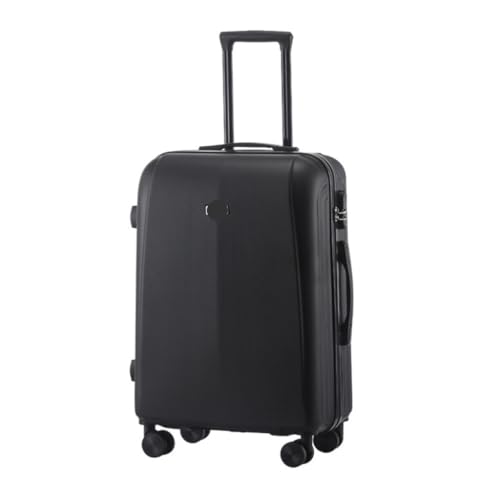 BKRJBDRS Koffer Kleiner Koffer, Lederkoffer, Trolley-Koffer, gut aussehender Neuer Reisekoffer, Pinghu-Passwortbox-Koffer mit Reißverschluss von BKRJBDRS