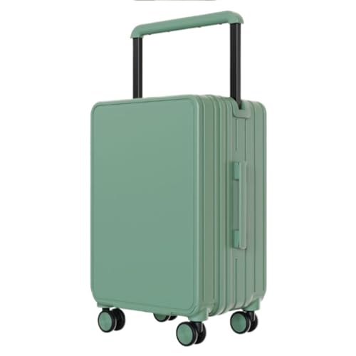 BKRJBDRS Koffer Mittelmontierter breiter Trolley-Koffer Business-Koffer Herren- und Damen-wasserdichter Universal-Rollenkoffer Koffer von BKRJBDRS