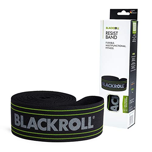 BLACKROLL® RESIST BAND - black - Fitnessband. Trainingsband für das moderne Athletiktrainig mit extremer Dehnbarkeit in schwarz von BLACKROLL