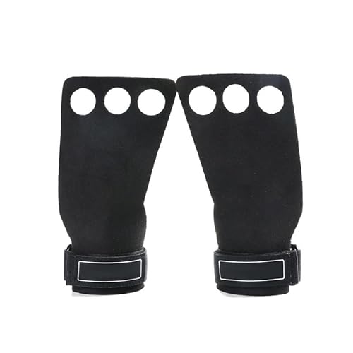 BLBTEDUAMDE Handgelenk-Handschuh-Booster-Bänder, Gewichtheber-Kompressionsbänder, Fitness-Klimmzug-Trainingshilfe, Handgelenk-Handschuhe (Size : Black l) von BLBTEDUAMDE