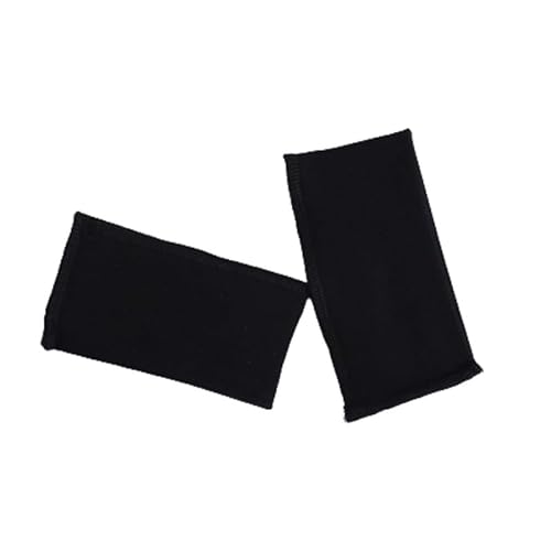 Handgelenk-Handschuh-Booster-Bänder, Gewichtheber-Kompressionsbänder, Fitness-Klimmzug-Trainingshilfe, Handgelenk-Handschuhe (Color : Black/double set) von BLBTEDUAMDE