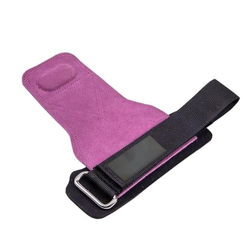 Handgelenk-Handschuh-Booster-Bänder, Gewichtheber-Kompressionsbänder, Fitness-Klimmzug-Trainingshilfe, Handgelenk-Handschuhe (Size : M/Purple) von BLBTEDUAMDE