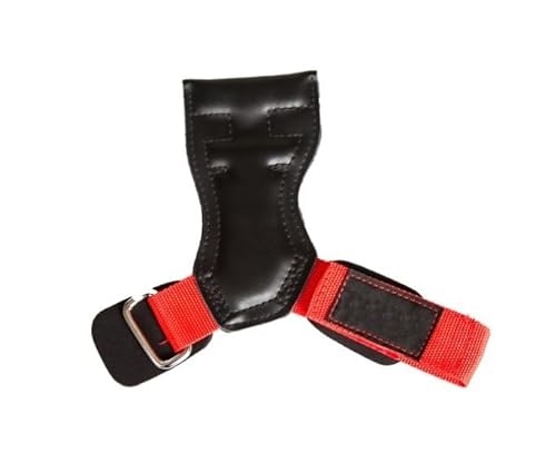 Handgelenk-Handschuh-Booster-Bänder, Gewichtheber-Kompressionsbänder, Fitness-Klimmzug-Trainingshilfe, Handgelenk-Handschuhe (Size : Red/Even Size Pairs) von BLBTEDUAMDE