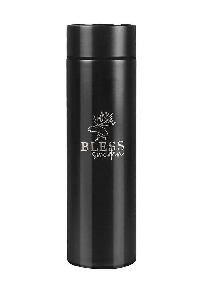 BLESS Sweden Trinkflasche Smart Bottle Trinkflasche 500 ml LED-Temperaturanzeige von BLESS Sweden