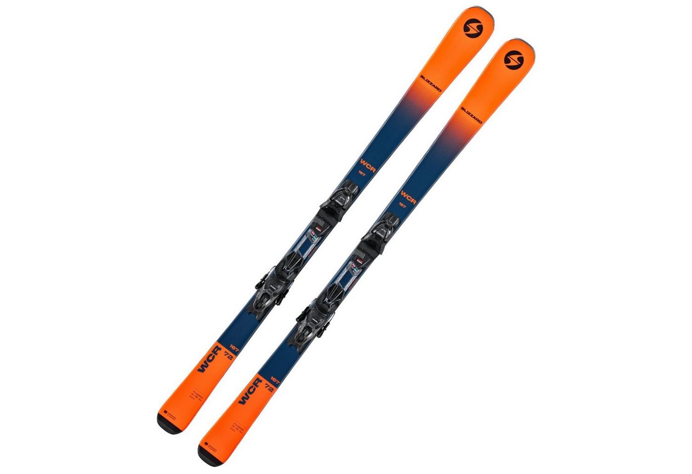 BLIZZARD Ski, Ski Blizzard WCR Full Camber Rocker + Bindung Marker TLT 10 Z3-10 von BLIZZARD