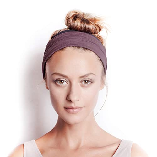 BLOM Multi-Stirnband für Sport oder Mode, Yoga oder Reisen Super bequem. Designer-Stil und -Qualität., Winter Dusk & Charcoal von BLOM