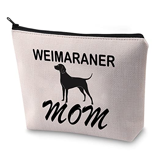BLUPARK Weimaraner Make-up-Tasche für Hundeliebhaber, Geschenk für Mütter, Weimaraner Mom, von BLUPARK