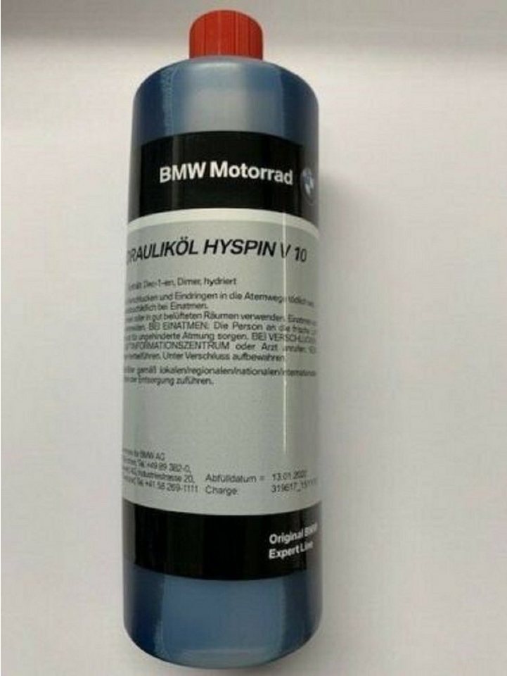 BMW Hydraulikleitung BMW Motorrad Hydrauliköl Hyspin V10 Hydraulikflüssigkeit 250ml von BMW