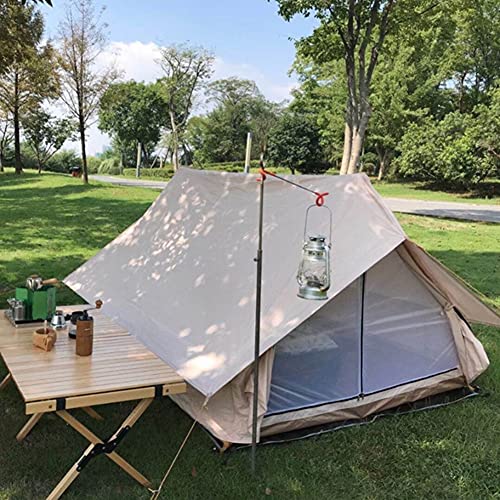 Personen Outdoor Camping Zelte Baumwolle Tuch Tipi Zelt Jurte Zelt Sonnenschutz Familie Tipi Zelt für Reisen, Wandern, Camping, Belüftung (Color1) von BNFDCD