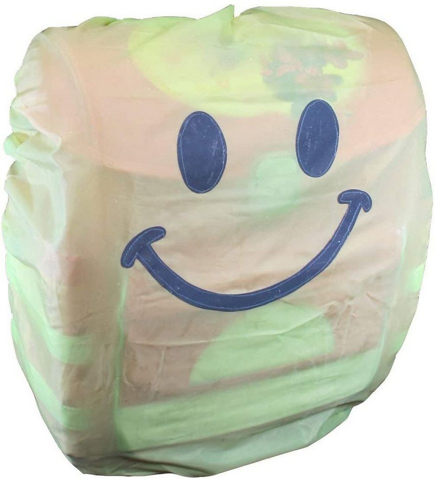 BONETTI Rucksack-Regenschutz Schulranzen-Regenüberzug aus Polyester mit Reflektor-Gesicht, ca. 90x80 cm, 2 in 1 Funktion (Schüzt den Tornister vor Nässe und erhöht die Sichtbarkeit im Dunkeln) von BONETTI