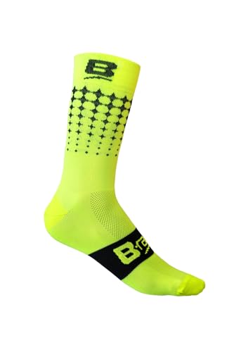 BONIN B-RACE Unisex Schuhe B-Race Soft Air Plus gelb/schwarz 35-39 S Socken, bunt, S von BONIN B-RACE
