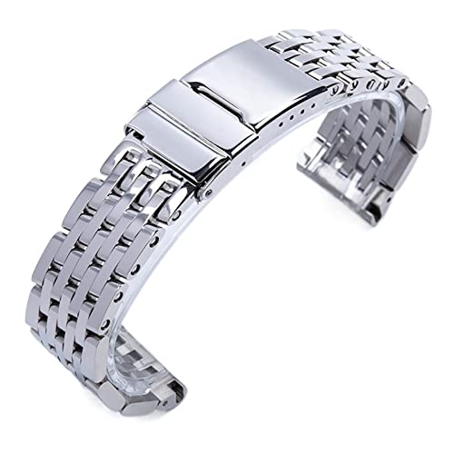 BONOOL 22mm 24mm Silber Edelstahl Uhrenarmband für Breitling Armband Uhrenarmband für Avenger NAVITIMER SUPEROCEAN Uhrenarmbänder von BONOOL