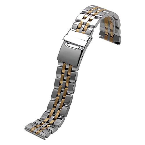 BONOOL 316L-Edelstahl-Uhrenarmband, 22 mm, 24 mm, massives Metallband für Breitling. Uhrenarmband, Herrenuhrenarmband für A49350 AB042011 von BONOOL