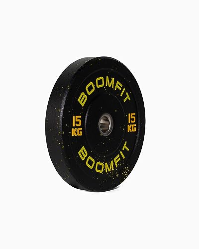 BOOMFIT Unisex-Erwachsene Disco Hi-Temp 15Kg Hochtemperaturscheibe 15 kg, Black, One Size von BOOMFIT