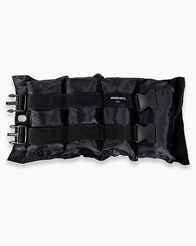 BOOMFIT Unisex-Erwachsene Pesas para Tobillos 5Kg Knöchelgewichte 5 kg, Black, One Size von BOOMFIT