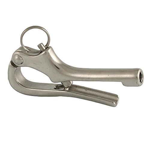 BOOTSTEILE BRAUER 10 Stück Pelikanhaken M6 x 76 mm - Edelstahl A4 von BOOTSTEILE BRAUER