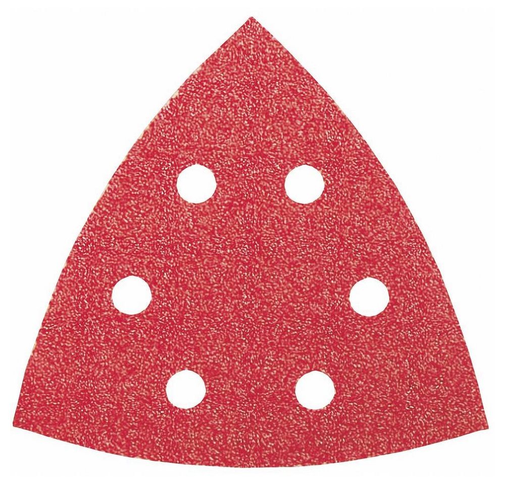 BOSCH Schleifpapier 5-teiliges Schleifblatt-Set für Deltaschleifer K, mit Klett, gelocht von BOSCH