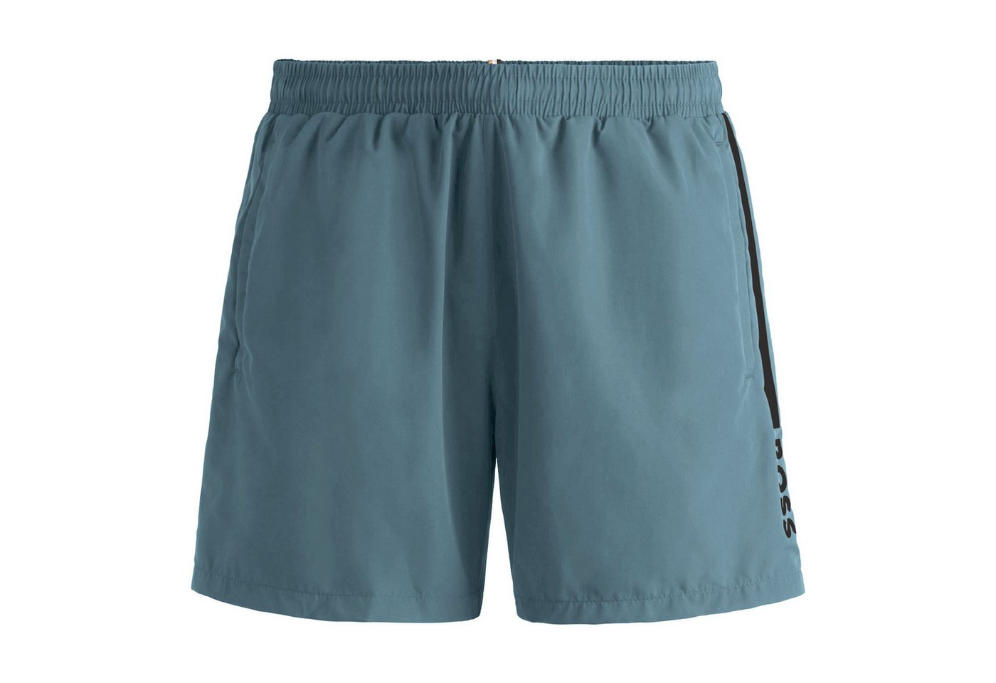 BOSS Badeshorts Badeshorts Dolphin mit Gesäßtasche mit Klettverschluss BOSS Badeshorts Badeshorts Dolphin mit Gesäßtasche mit Klettverschluss von BOSS