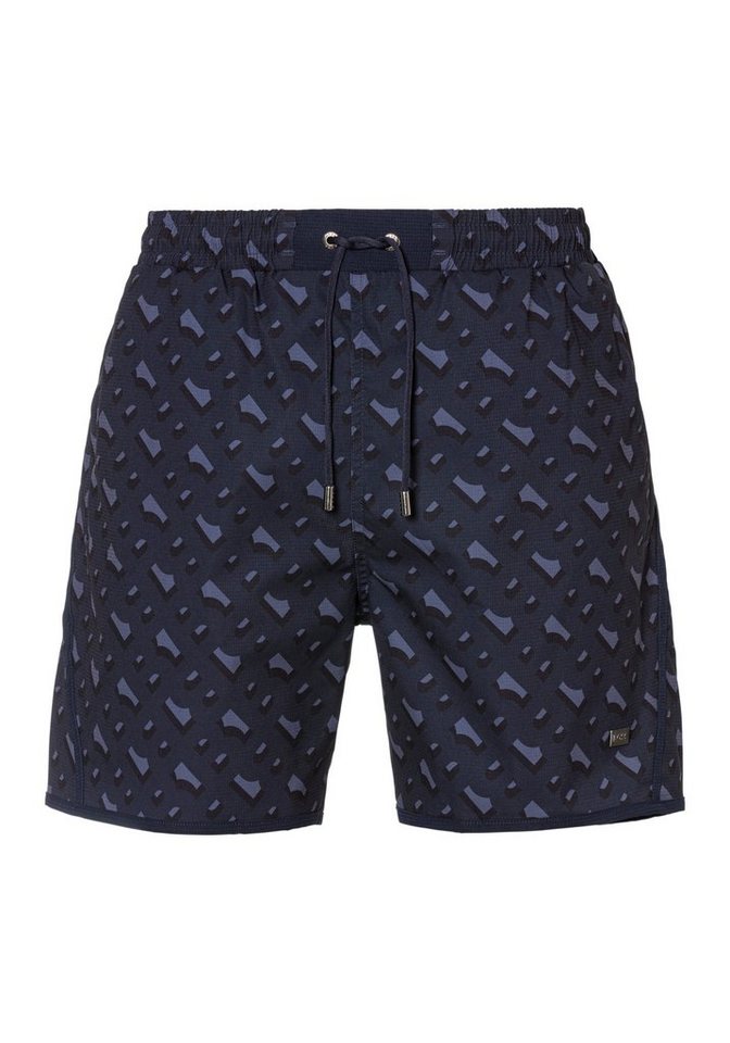 BOSS Badeshorts Beat mit geometrischem Print von BOSS