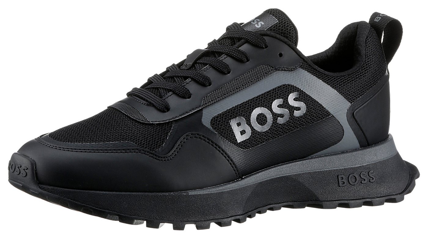 BOSS Jonah Runn Sneaker mit profilierter Laufsohle, Freizeitschuh, Halbschuh, Schnürschuh von BOSS