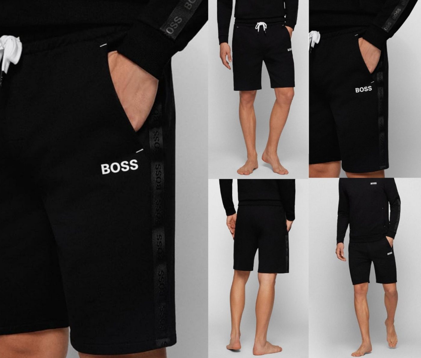 BOSS Shorts HUGO BOSS Heritage Sport-Shorts Pants Bermuda Hose Sweatpants Sweathos von BOSS