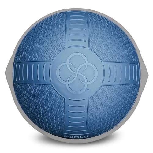 BOSU Pro Nextgen Balance-Trainer mit Strukturiertem Design, blau, 65 cm von Bosu