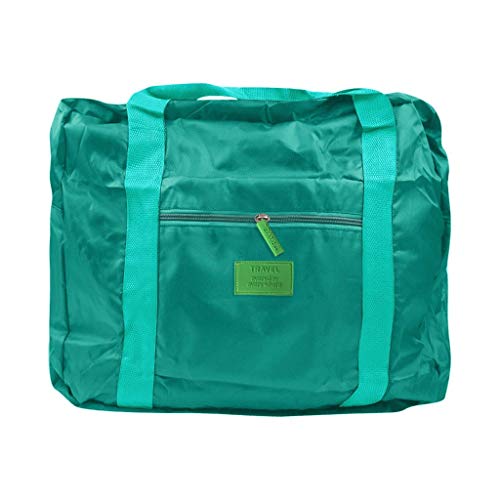 BOTCAM Koffer Schwarz Aufbewahrung und verstauen von Reisetaschen Bekleidung Handtaschen wasserdichte Taschen Faltbeutel EIN Koffer Voller Schönheit (Green, One Size) von BOTCAM