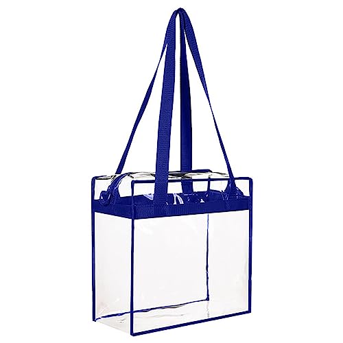 BOTCAM Nähanleitung Taschen PVC-transparente Tasche, quadratisch, große Kapazität, Reise-Aufbewahrungstasche, Umhängetasche Drehverschluss Für Taschen Messing (BU2, One Size) von BOTCAM