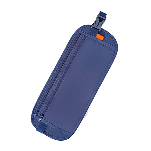 BOTCAM Ultraleichte Hüfttasche mit Gürtel zum Tragen von Telefonpassschlüsseln, Ausweis und Reisebrieftasche, Reisepasshalter, Laufgürteltasche, verstellbar Patchwork Turnbeutel (A, A) von BOTCAM