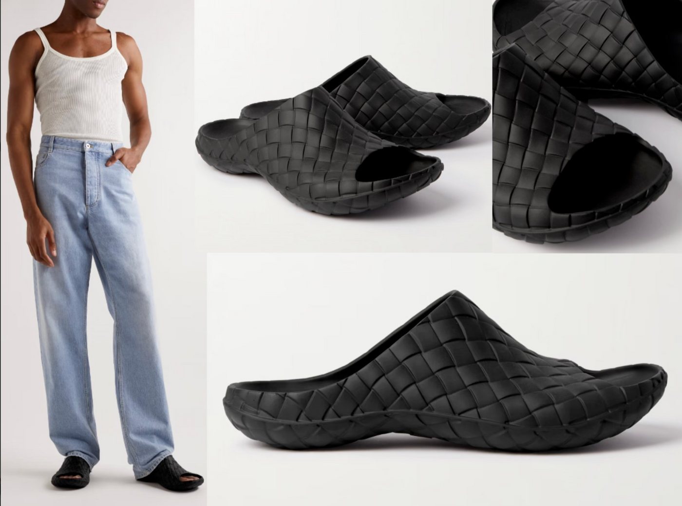 BOTTEGA VENETA BOTTEGA VENETA Intreccio Slides Beebee Pantolette Mules Shoes Sneakers Sneaker von BOTTEGA VENETA