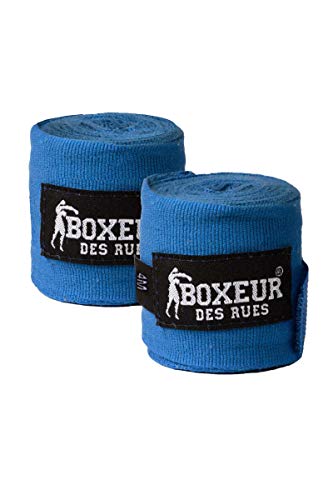 BOXEUR DES RUES - Blue Boxing Bandages, Unisex, Blue, U von BOXEUR DES RUES