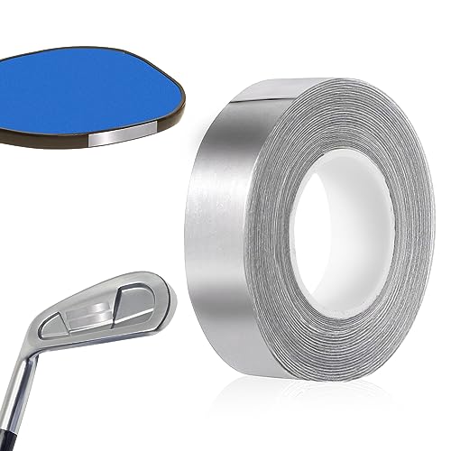 BOXOB 0,5 Gramm/Zoll Bleiband für Pickleball-Paddel, 1,27 x 254cm Bleigewichtsband für Golf Bleiband Selbstklebend Golf Bleiband für Golfschläger Pickleball Tennisschläger von BOXOB