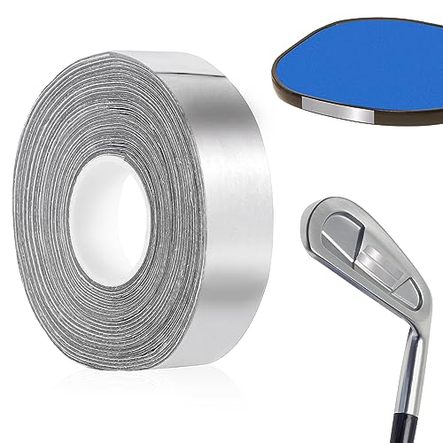 BOXOB 2 Gramm/Zoll Bleiband für Pickleball-Paddel, 1,27 x 254cm Bleigewichtsband für Golf Bleiband Selbstklebend Golf Bleiband für Golfschläger Pickleball Tennisschläger von BOXOB