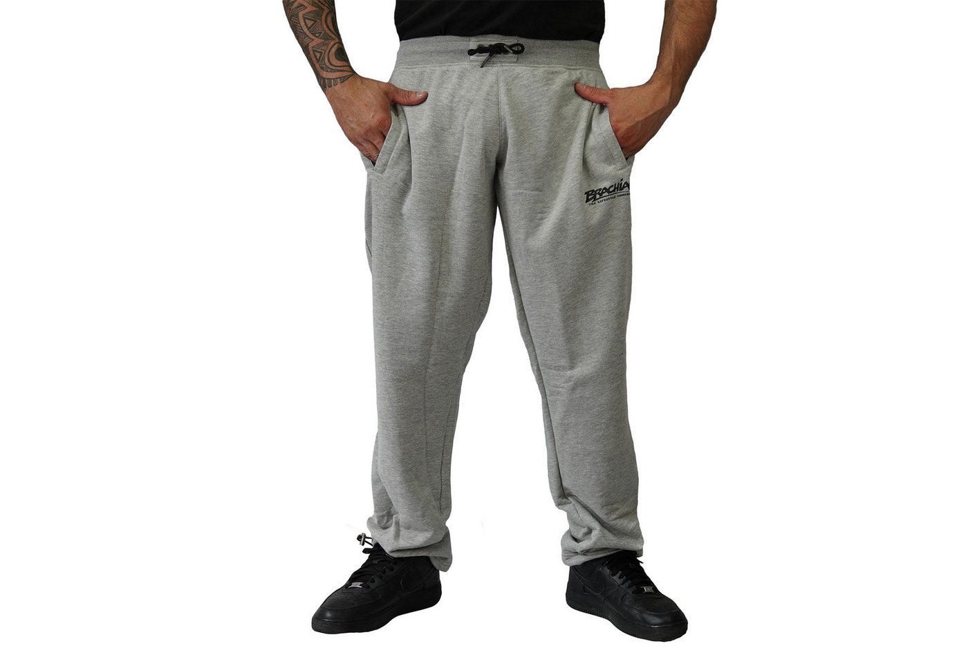 BRACHIAL THE LIFESTYLE COMPANY Sporthose Brachial Sporthose "Lightweight" graumeliert von BRACHIAL THE LIFESTYLE COMPANY
