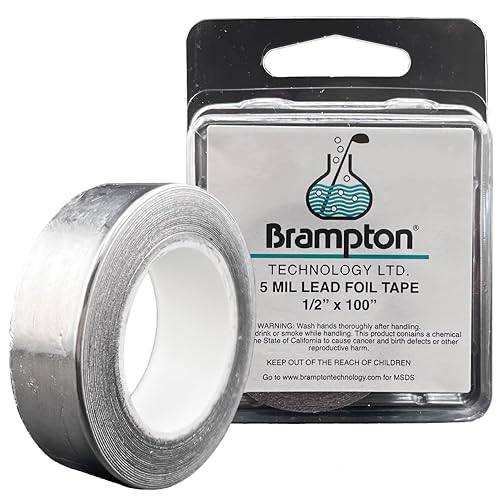 Brampton Bleiband für Golfschläger - auf den Schlägerkopf zum Einstellen von Schwunggewicht, Feeling und Ballflug, 1 ½ x 100 von BRAMPTON TECHNOLOGY, LTD.