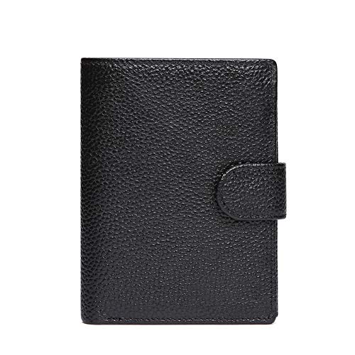 BRASS TACKS Leathercraft Vintage Handgemachte Vollleder Vertikale Tri-Fold Brieftasche für Frauen RFID Blocking Small Multi Card Case Brieftasche von BRASS TACKS Leathercraft