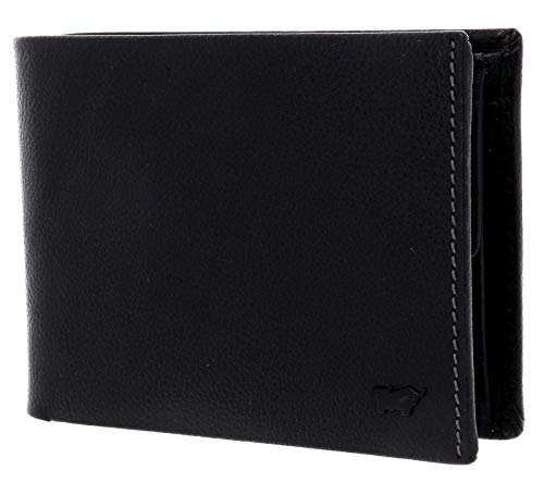 Braun Büffel Mountain RFID Trifold Wallet Black von BRAUN BÜFFEL