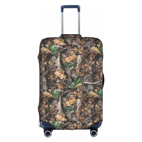 BREAUX Cold Tree Gepäckschutzhülle mit Camouflage-Muster, Einheitsgröße, M, geeignet für Gepäck von 55,9-61 cm, Cold Tree Camouflage, M, Cold Tree Camouflage, M von BREAUX