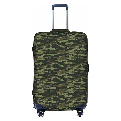 BREAUX Gepäckschutzhülle mit Tarnmuster, Einheitsgröße, M, geeignet für Gepäck von 55,9 - 61 cm, Camouflage, M, camouflage, M von BREAUX