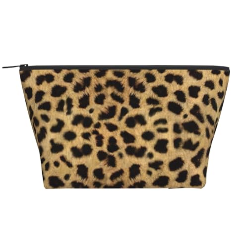 Make-up-Tasche mit Leopardenmuster, Reißverschluss, tragbare Handtasche, modische Make-up-Tasche, Leopardenmuster, Einheitsgröße, Leopardenmuster, Einheitsgröße von BREAUX