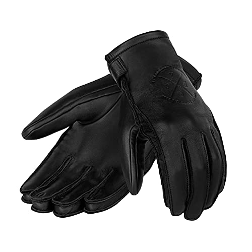 BROGER Alaska Lady Motorradhandschuhe Damen | Rindsleder | Außennähte | Atmungsaktives Mesh Futter | Unterstützung für Touchscreens von BROGER