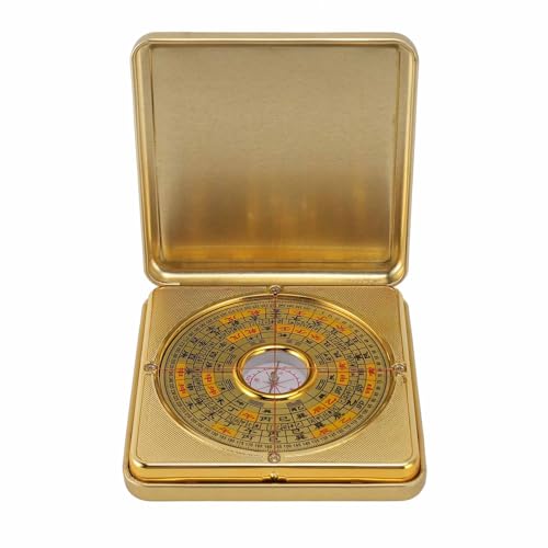 BROLEO Antiker Kompass, Feng Shui Luo Pan, Langlebiges Eisen für Ornamente (Klein), BROLEO1ds2uf6r5m-11 von BROLEO