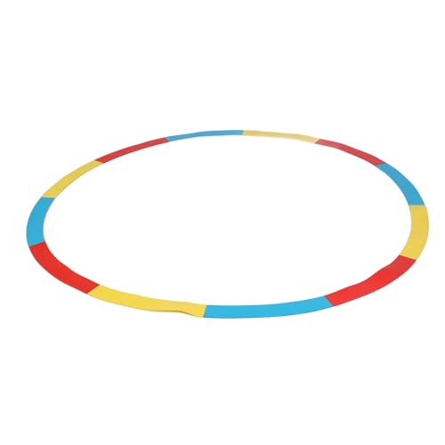 Golf-Zielkreis, 5,1 cm Breit, Ultradünn, Silikon-Golfchip, Lebendige Farbe für Golfschläger (Rot Gelb Blau Große Kreise 129,5 cm) von BROLEO